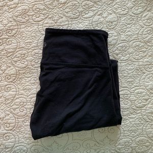 Black Lululemon Wunder Under Leggings